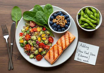 What does 'nutritious' mean to you, and how can you add one new nutritious food this week?