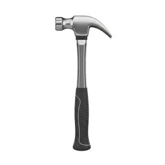 Isolated hammer with black background studio isolated illustration on transparent background