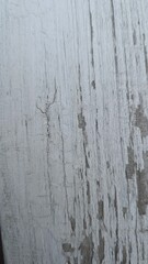 Old wood painted white
