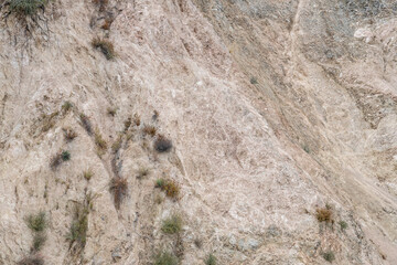 Crystalline Basemet Rocks. Leucocratic Granitic Rocks. Angeles Crest Highway, Los Angeles County, , California. San Gabriel Mountains. Angeles National Forest.