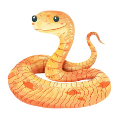 Fototapeta premium PNG King Snake snake illustration children's.