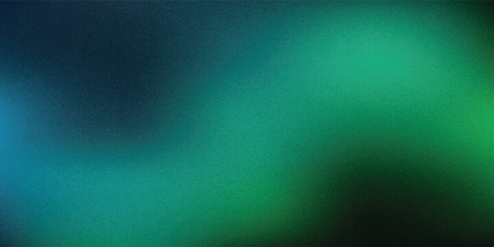 Black dark green blue emerald petrol teal lime yellow white abstract background. Color gradient ombre blend. Line wave curved