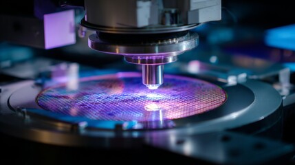 Advanced Laser Technology in Action: Precision Equipment for Material Processing and Semiconductor Fabrication in a High-Tech Environment