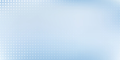 Blue dotted abstract studio room. Limbo light background modern abstract design art