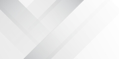 Vector white and grey abstract background with diagonal lines abstract modern