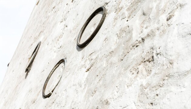Diagonal Rings on a Limewash Wall