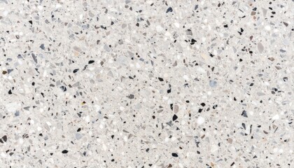 Calm Ivory Terrazzo Tile Texture Background