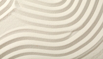 Beige Sand Ripple Texture Background