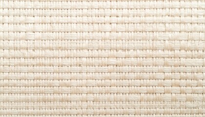 Beige Canvas Fabric Texture: High Detail Weave Macro