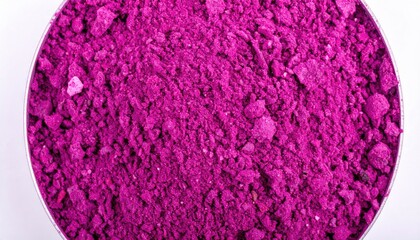 Vibrant Purple Berry Powder Texture Closeup