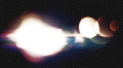 Generative AI, Cinematic Lens Flare and Chromatic Aberration Overlay