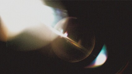 Generative AI, Cinematic Lens Flare and Chromatic Aberration Overlay