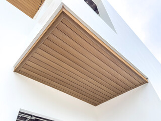 WPC Ceiling in construction site	