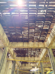 Natural resort and old wood