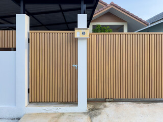 WPC Modern Door Wooden Texture	