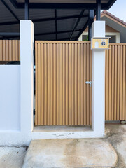 WPC Modern Door Wooden Texture	