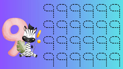 Cute animal counting worksheet for kids, numbers 1 to 10, fun educational design for preschool learning, math practice, classroom activities, printable resource for teachers and parents.