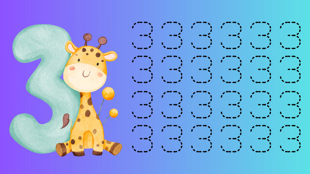 Cute animal counting worksheet for kids, numbers 1 to 10, fun educational design for preschool learning, math practice, classroom activities, printable resource for teachers and parents.