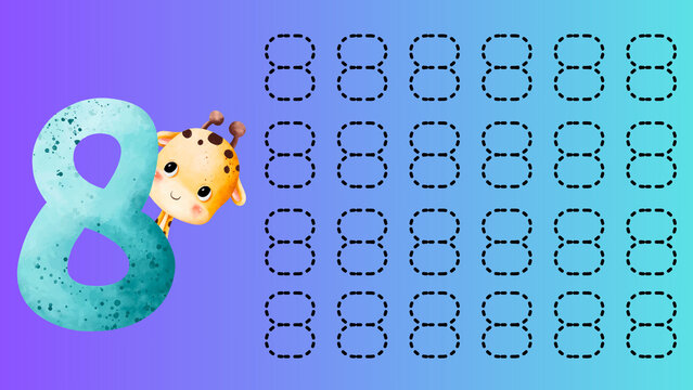 Cute animal counting worksheet for kids, numbers 1 to 10, fun educational design for preschool learning, math practice, classroom activities, printable resource for teachers and parents.