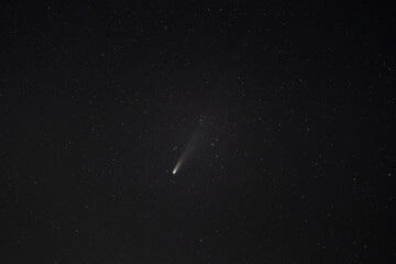 Comet C/2025 A6 (Lemmon) captured on October 29, 2025, at its perihelion — the closest point to...