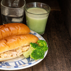 シーチキンと卵サンド