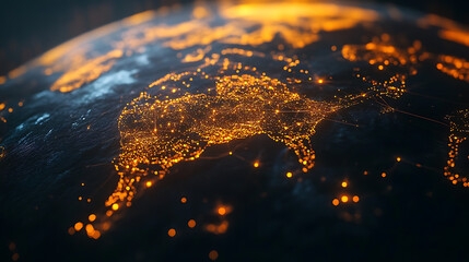 fire in the water on the beach