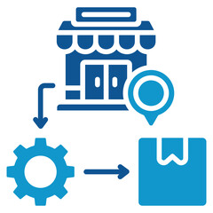 Supply Chain Icon