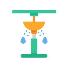 Emergency eye wash station providing immediate relief from chemical exposure