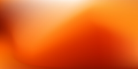 Abstract warm red orange brown gradient wallpaper. Autumn colored blurred background. Simple color. Modern design blank space