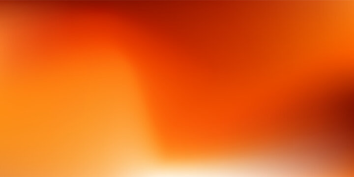 Abstract warm red orange brown gradient wallpaper. Autumn colored blurred background. Simple color.