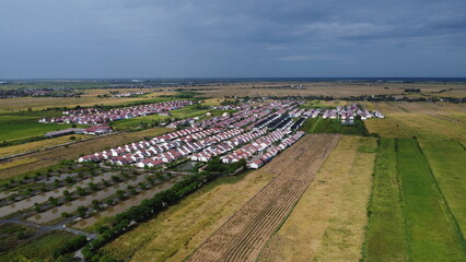 Agricultural areas converted into subsidized housing areas in Banjarmasin