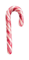 PNG Festive candy cane illustration.
