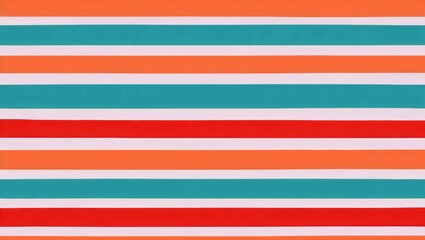 Festive Horizontal Stripes