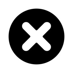 Obraz premium Cross Sign Icon