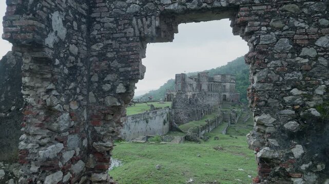 Ruins of Sans-Souci Palace in Milot, Haiti