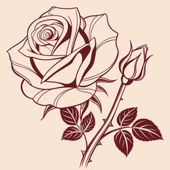 Luxury Layered Petal Symmetrical Graphic