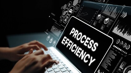 Enhancing Process Efficiency Through Technology and Data Analytics for Business Success. Asymptotic...