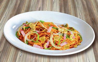 昔ながらの喫茶店風ナポリタン