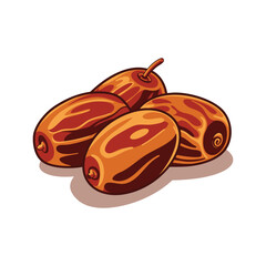 Dates digital illustration design vector