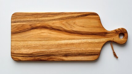 Elegant Wooden Cutting Board for Kitchen Use and Food Preparation