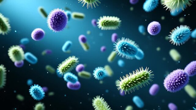 Different types of bacteria
