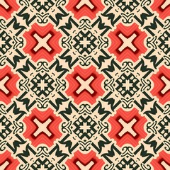 Red seamless pattern for Valentine's Day fabric, textile, wallpaper, or decoration