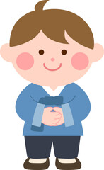 한복입은 어린이