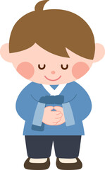 한복입은 어린이