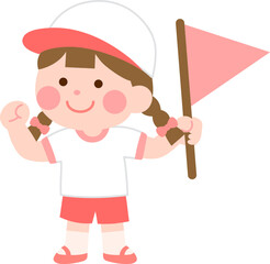 운동하는 어린이