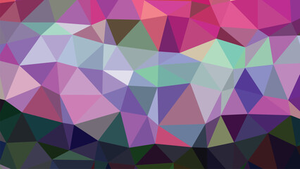 Fototapeta premium Abstract Polygon Background Design with Geometric Shapes and Vibrant Colors