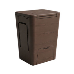 Compost Bin Isolated on Transparent Background
