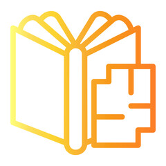 layout Line Gradient Icon