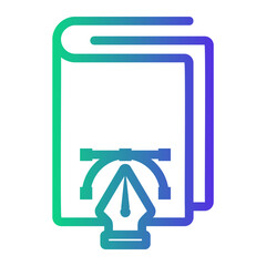 tools Line Gradient Icon