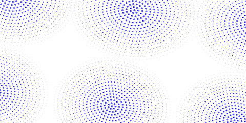 Abstract blue circle background stock illustration